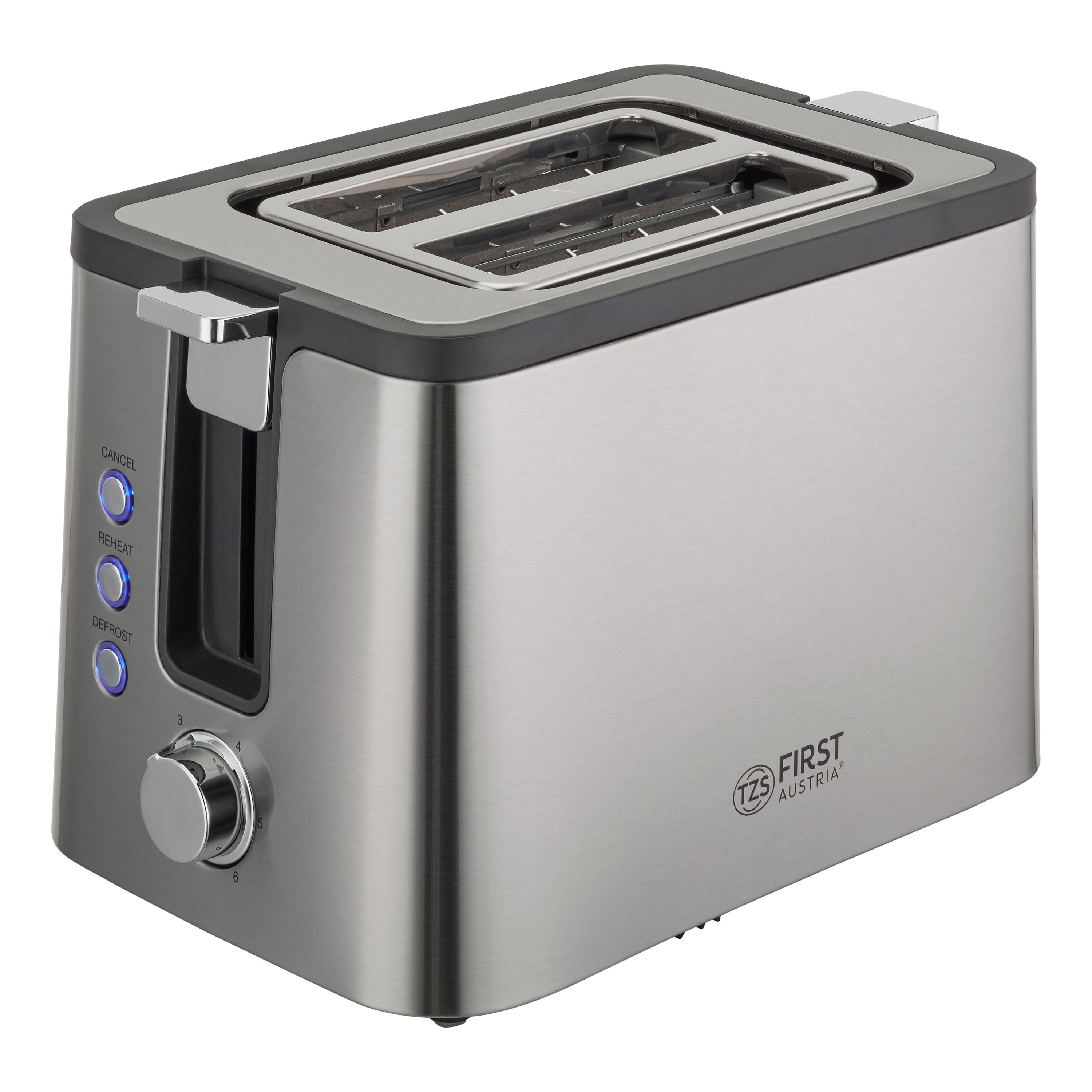 Toaster | 2 Scheiben | 800W | Edelstahl