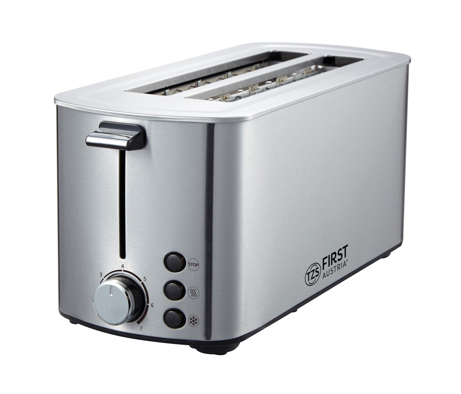 Toaster | 4 Scheiben | 1400W | Edelstahl